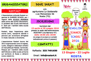 Summer school ELEMENTARI 2016